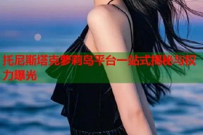 托尼斯塔克萝莉岛平台一站式揭秘与权力曝光