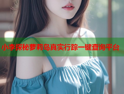 小李探秘萝莉岛真实行踪一键查询平台  第2张
