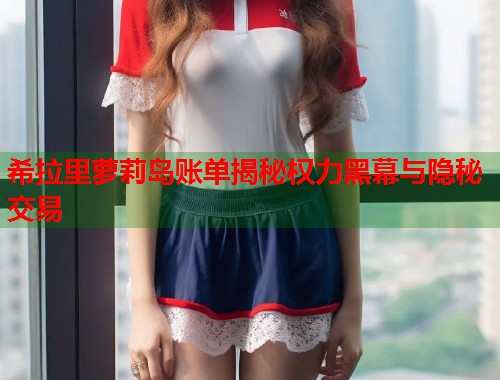 希拉里萝莉岛账单揭秘权力黑幕与隐秘交易  第1张