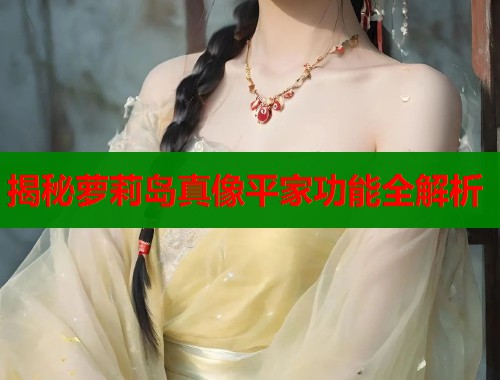 揭秘萝莉岛真像平家功能全解析  第1张