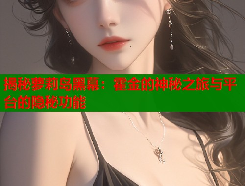 揭秘萝莉岛黑幕：霍金的神秘之旅与平台的隐秘功能  第1张